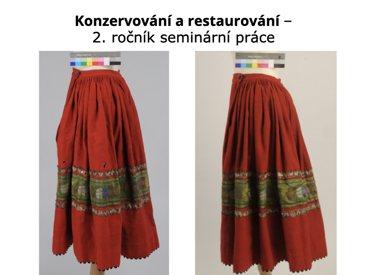 VOŠ¸ Praha - Konzervování a restaurování textilií.054