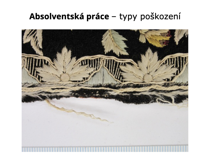 VOŠ¸ Praha - Konzervování a restaurování textilií.067